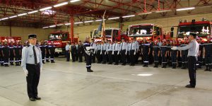 Le lieutenant 1ère classe Lin Vidal est le nouveau chef du centre d’incendie et de secours de Tournon-sur-Rhône