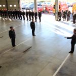 Le lieutenant  de 1ère classe Eric Courtial est le nouveau chef du centre d’incendie et de secours de Sud vallée du Rhône d’Ardèche