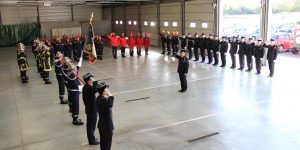 Le lieutenant  de 1ère classe Eric Courtial est le nouveau chef du centre d’incendie et de secours de Sud vallée du Rhône d’Ardèche