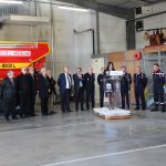 Le lieutenant  de 1ère classe Eric Courtial est le nouveau chef du centre d’incendie et de secours de Sud vallée du Rhône d’Ardèche