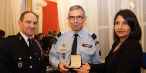 Une délégation de la Brigade des Sapeurs-Pompiers de Paris en Ardèche