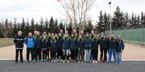 Une délégation ardéchoise présente au cross-country régional des sapeurs-pompiers Auvergne-Rhône-Alpes à Saint-Germain-Laprade en Haute-Loire