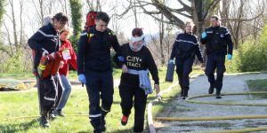 Un exercice départemental grandeur nature à Jaujac met en scène de nombreuses victimes