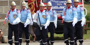 Les sapeurs-pompiers de l’Ardèche ont célébré la  journée nationale des sapeurs-pompiers sur la montagne ardéchoise à l’occasion du 63ème congrès départemental