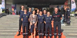 Les jeunes sapeurs-pompiers de Tournon-sur-Rhône prennent la troisième place du Rallye des JSP au congrès national des sapeurs-pompiers à Ajaccio