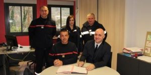 Le lycée des métiers de l’hôtellerie et de la restauration innovante de Largentière devient un employeur partenaire des sapeurs-pompiers de l’Ardèche