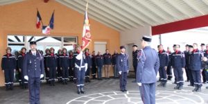 Le sapeur 1ère classe Stéphane Reyrolle a été institué comme chef du centre d’incendie et de secours de Saint-Alban-d’Ay