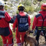 Les cynos sapeurs-pompiers ardéchois et parisiens se retrouvent en Ardèche pour échanger leurs bonnes pratiques