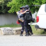 Les sapeurs-pompiers de l’Ardèche au plus près du dispositif de sécurité pour sa mission de secours dans le cadre de l’exercice NOVI Attentat