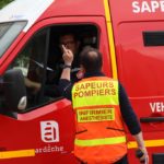 Les sapeurs-pompiers de l’Ardèche au plus près du dispositif de sécurité pour sa mission de secours dans le cadre de l’exercice NOVI Attentat