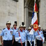 Une délégation des sapeurs-pompiers de l’Ardèche présente à la cérémonie de l’hommage national aux sapeurs-pompiers de France à Paris