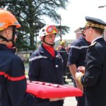 Hommages rendus aux sapeurs-pompiers lors de la journée nationale à Cruas