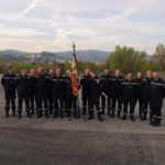 Les portes-drapeaux du SDIS de l’Ardèche à l’honneur