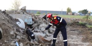 Un exercice zonal organisé en Ardèche et dans la Drôme pour tester la montée en puissance des équipes Sauvetage Déblaiement en cas de séisme