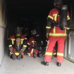 Un nouvel outil pédagogique pour l’entraînement feu réel est installé au centre de formation d’incendie et de secours