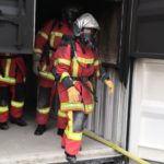 Un nouvel outil pédagogique pour l’entraînement feu réel est installé au centre de formation d’incendie et de secours