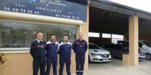La société « Taxis Mathon » de Joyeuse devient employeur partenaire des sapeurs-pompiers de l’Ardèche