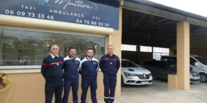 La société « Taxis Mathon » de Joyeuse devient employeur partenaire des sapeurs-pompiers de l’Ardèche