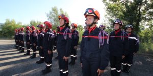 30 nouvelles recrues au SDIS de l’Ardèche issus essentiellement des sections de jeunes sapeurs-pompiers