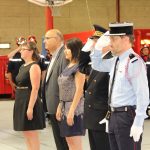 Le lieutenant 1ère classe Lin Vidal est le nouveau chef du centre d’incendie et de secours de Tournon-sur-Rhône