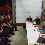 Le comité de direction a repris la tournée des centres d’incendie et de secours