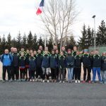 Une délégation ardéchoise présente au cross-country régional des sapeurs-pompiers Auvergne-Rhône-Alpes à Saint-Germain-Laprade en Haute-Loire