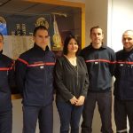 Immersion et découverte en milieu professionnel pour des officiers de sapeurs-pompiers professionnels en formation à l’ENSOSP