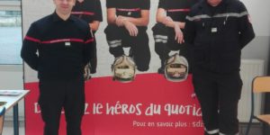 Les sapeurs-pompiers de l’Ardèche présents au Forum de la sécurité organisé par le lycée Marius Bouvier de Tournon-sur-Rhône