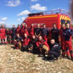 Les cynos sapeurs-pompiers ardéchois et parisiens se retrouvent en Ardèche pour échanger leurs bonnes pratiques